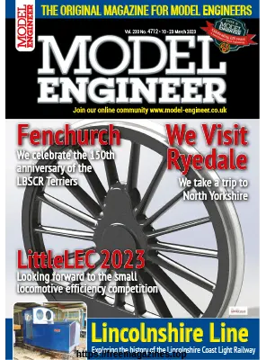 Model Engineer – 10 March 2023 - Model Engineer – 10 March 2023