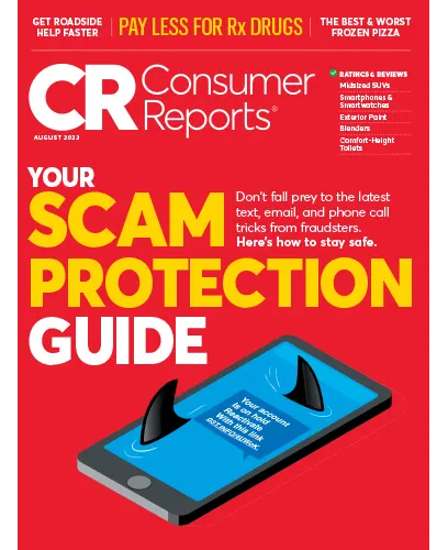 Consumer Reports - Your Scam Protection Guide, August 2023