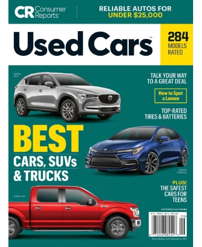 Consumer Reports Used Cars September 2023
