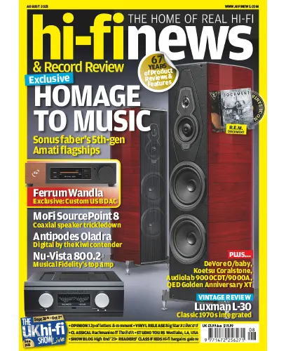 Hi Fi News August 2023