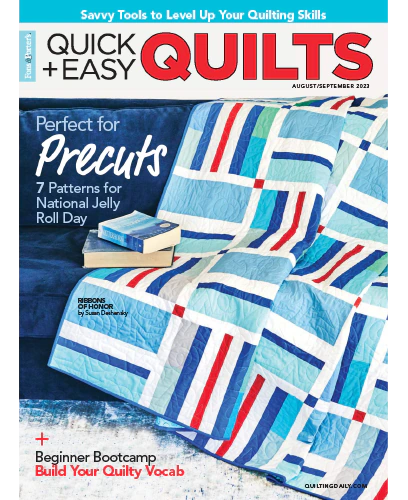 QuickEasy Quilts August September 2023