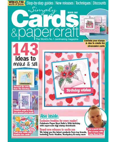 Simply Cards Papercraft Issue 246 2023