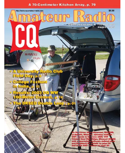 CQ Amateur Radio August 2023