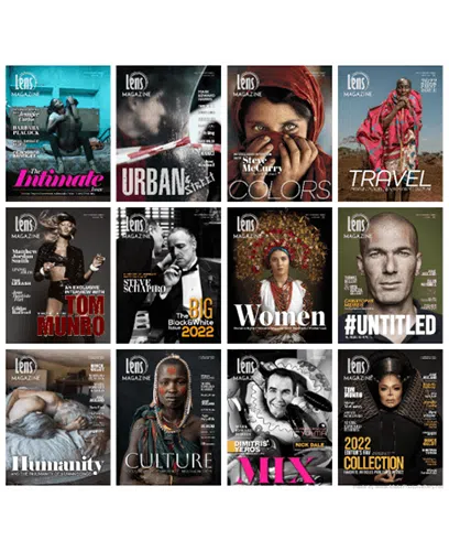 Lens Magazine 2022 Full Year Issues Collection