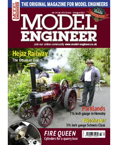 Model Engineer Vol. 231 Issue 4722 28 July 10 August 2023
