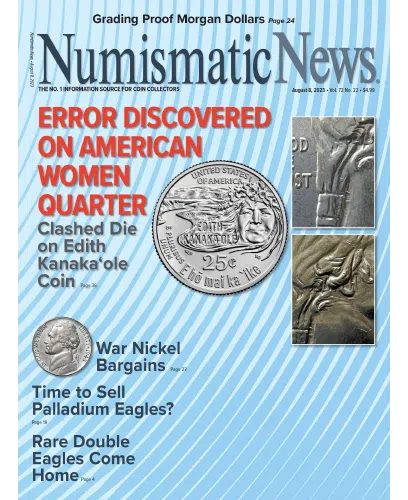 Numismatic News Vol. 72 No. 21 August 08 2023