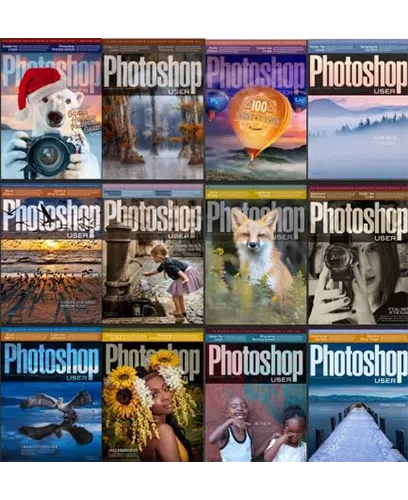 Photoshop User USA 2022 Full Year Issues Collection