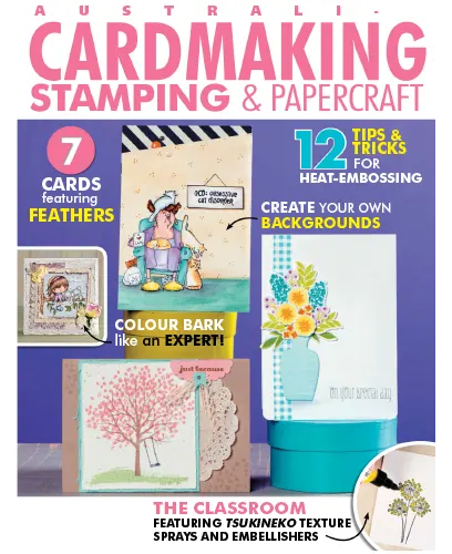 Australian Cardmaking Stamping Papercraft Volume 27 Issue 2 2023