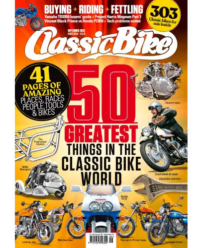 Classic Bike UK - Issue 524, September 2023