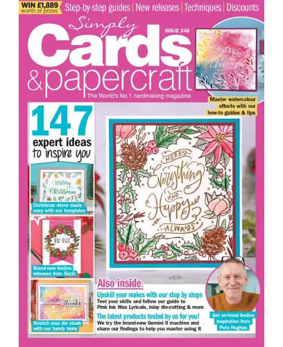 Simply Cards Papercraft Issue 248 2023