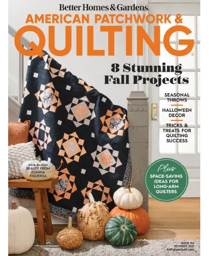 American Patchwork Quilting Issue 184 October 2023