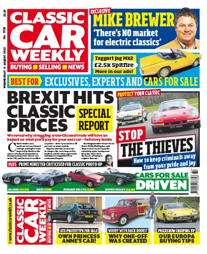 Classic Car Weekly No. 1705 August 09 2023