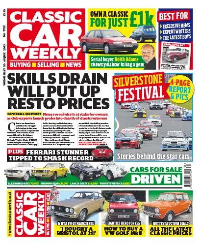 Classic Car Weekly No. 1708 August 30 2023