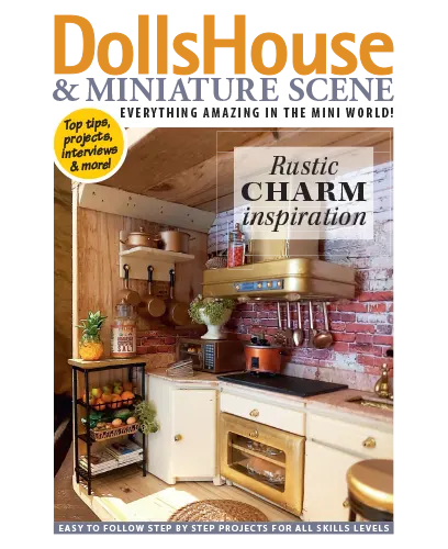 Dolls House Miniature Scene September 2023