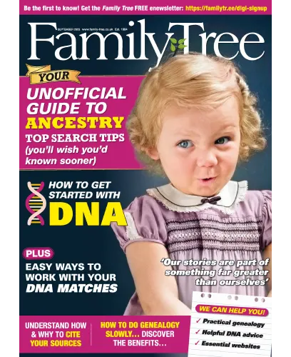 Family Tree UK September 2023