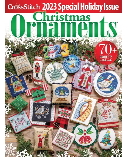 Just CrossStitch Specials Christmas Ornaments 2023