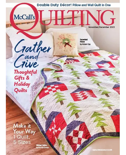 McCalls Quilting November December 2023