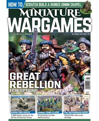 Miniature Wargames Issue 485 September 2023