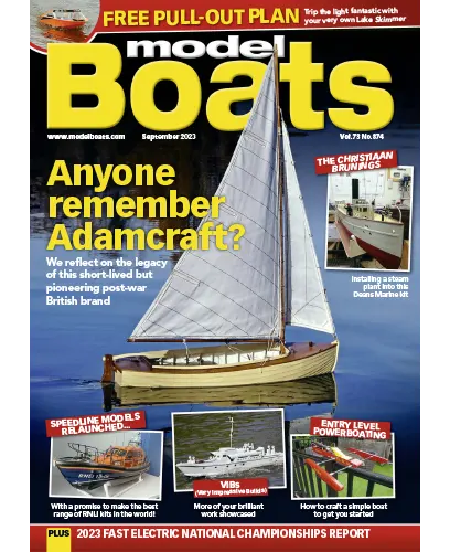 Model Boats Vol.73 No.874 September 2023