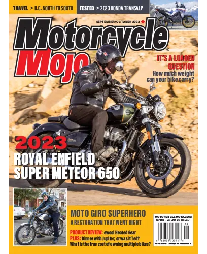 Motorcycle Mojo Volume 22 Issue 07 September October 2023