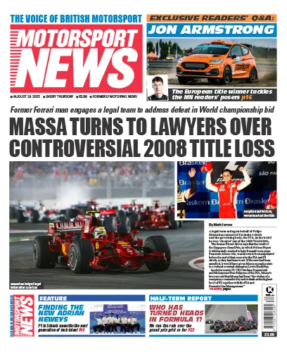 Motorsport News August 24 2023