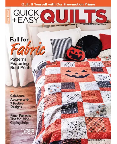 QuickEasy Quilts October November 2023