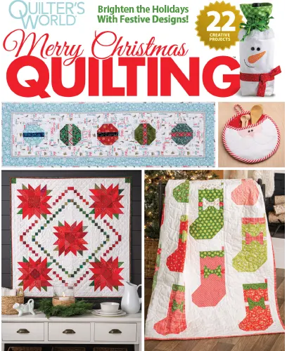 Quilters World Merry Christmas Quilting 2023