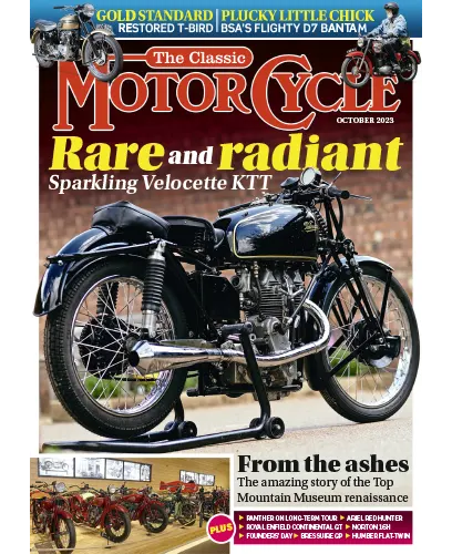 The Classic MotorCycle October 2023