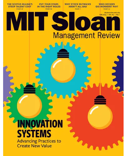 MIT Sloan Management Review - Vol. 65, No 01, Fall 2023