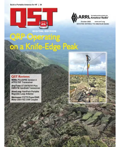 QST Magazine - Radio Amateur, October 2023 ARRL