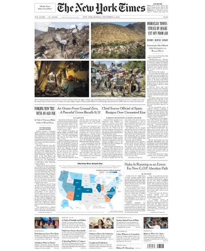 The New York Times September 11 2023