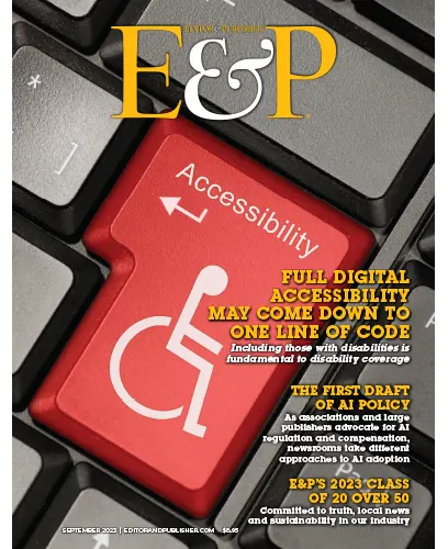 Editor Publisher September 2023