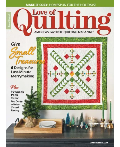 Fons Porters Love of Quilting November December 2023