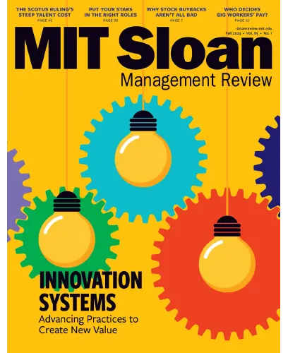 MIT Sloan Management Review Vol. 65 No 01 Fall 2023