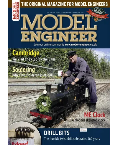 Model Engineer Vol. 231 Issue 4726 22 September 5 October 2023