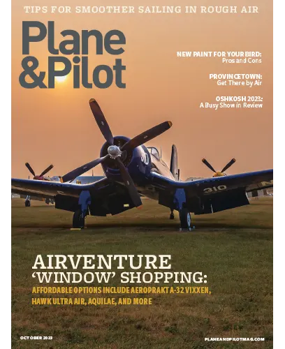 Plane Pilot October 2023