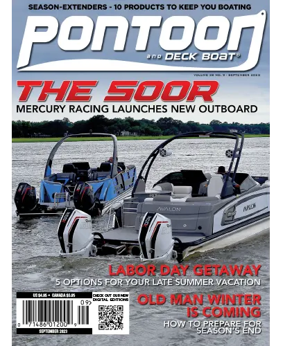 Pontoon Deck Boat September 2023