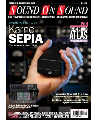 Sound On Sound UK October 2023