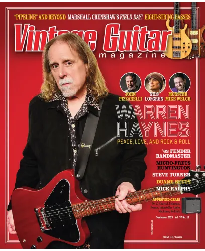 Vintage Guitar September 2023