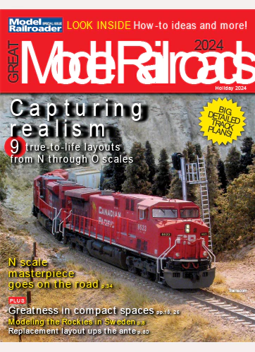 Model Railroader: Great Model Railroads – Hoilday 2024