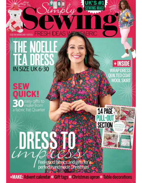 Simply Sewing – Issue 114, December 2023 Download PDF