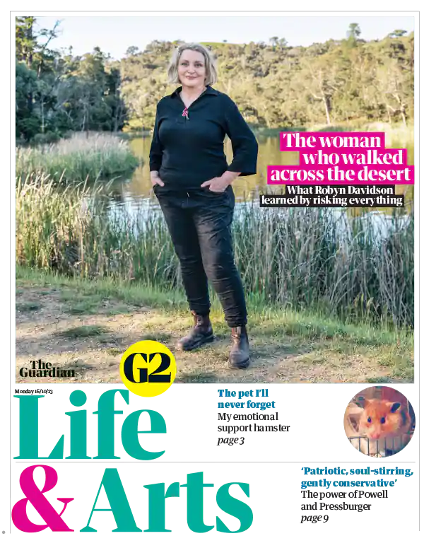 The Guardian G2 Life Arts 16 October 2023