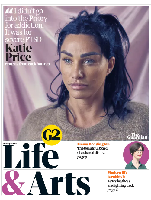 The Guardian G2 Life Arts 2 October 2023