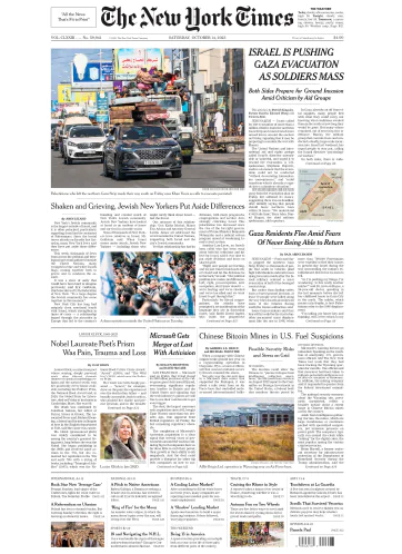 The New York Times 14 October 2023