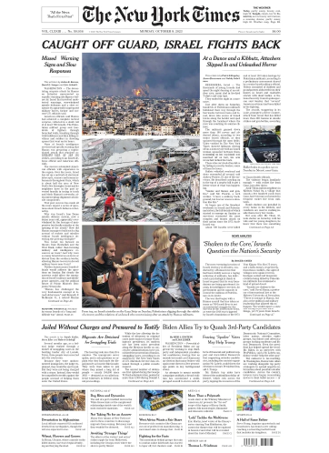 The New York Times October 9 2023