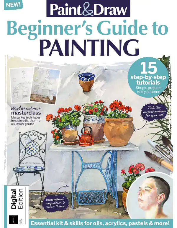 Paint Draw Beginners Guide to Painting 3rd Edition 2023