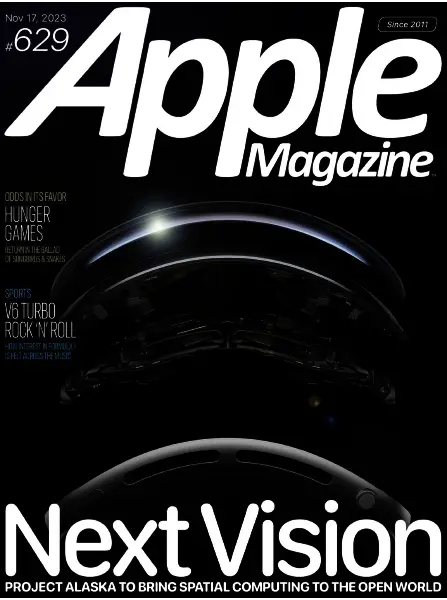 AppleMagazine Issue 629, November 17, 2023