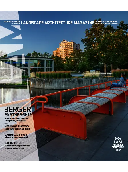 Landscape Architecture Magazine USA Vol. 113 No.12, December 2023
