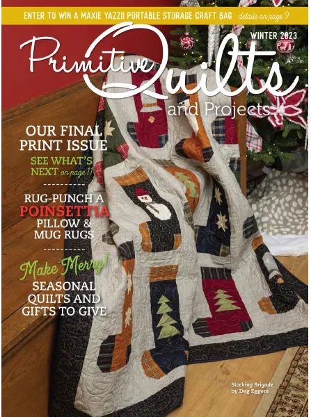 Primitive Quilts and Projects Winter 2023