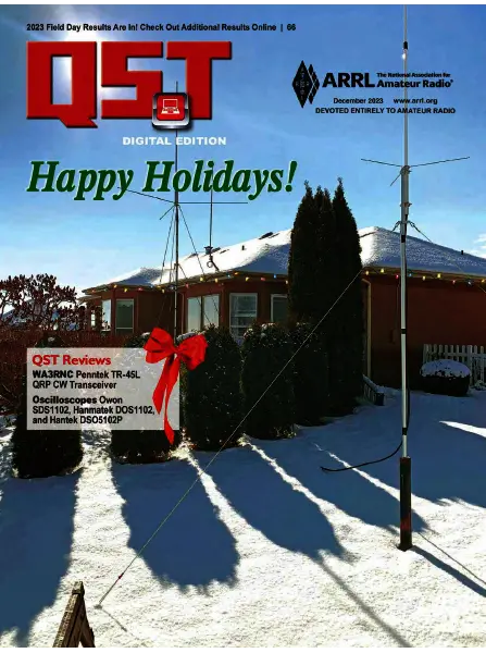 QST Magazine – Radio Amateur, December 2023
